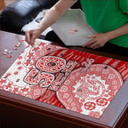 Gold Coast Suns NAIDOC Week 2026 Puzzle Australian Aboriginal Dot Art Dreamtime Pattern Style