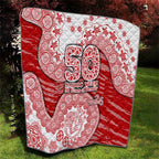 Gold Coast Suns NAIDOC Week 2026 Quilt Australian Aboriginal Dot Art Dreamtime Pattern Style