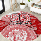Gold Coast Suns NAIDOC Week 2026 Round Carpet Australian Aboriginal Dot Art Dreamtime Pattern Style