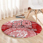 Gold Coast Suns NAIDOC Week 2026 Round Carpet Australian Aboriginal Dot Art Dreamtime Pattern Style