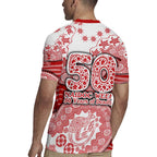 Gold Coast Suns NAIDOC Week 2026 Rugby Jersey Australian Aboriginal Dot Art Dreamtime Pattern Style