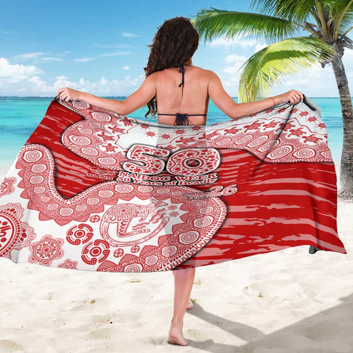 Gold Coast Suns NAIDOC Week 2026 Sarong Australian Aboriginal Dot Art Dreamtime Pattern Style