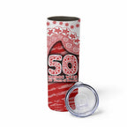 Gold Coast Suns NAIDOC Week 2026 Skinny Tumbler Australian Aboriginal Dot Art Dreamtime Pattern Style