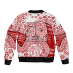 Gold Coast Suns NAIDOC Week 2026 Sleeve Zip Bomber Jacket Australian Aboriginal Dot Art Dreamtime Pattern Style