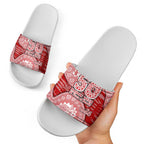 Gold Coast Suns NAIDOC Week 2026 Slide Sandals Australian Aboriginal Dot Art Dreamtime Pattern Style
