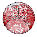Gold Coast Suns NAIDOC Week 2026 Spare Tire Cover Australian Aboriginal Dot Art Dreamtime Pattern Style