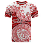 Gold Coast Suns NAIDOC Week 2026 T Shirt Australian Aboriginal Dot Art Dreamtime Pattern Style