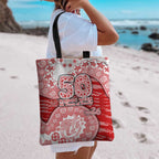 Gold Coast Suns NAIDOC Week 2026 Tote Bag Australian Aboriginal Dot Art Dreamtime Pattern Style