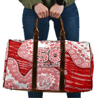 Gold Coast Suns NAIDOC Week 2026 Travel Bag Australian Aboriginal Dot Art Dreamtime Pattern Style