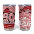 Gold Coast Suns NAIDOC Week 2026 Tumbler Cup Australian Aboriginal Dot Art Dreamtime Pattern Style