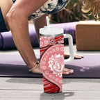 Gold Coast Suns NAIDOC Week 2026 Tumbler With Handle Australian Aboriginal Dot Art Dreamtime Pattern Style