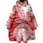 Gold Coast Suns NAIDOC Week 2026 Wearable Blanket Hoodie Australian Aboriginal Dot Art Dreamtime Pattern Style