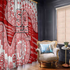Gold Coast Suns NAIDOC Week 2026 Window Curtain Australian Aboriginal Dot Art Dreamtime Pattern Style