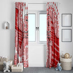 Gold Coast Suns NAIDOC Week 2026 Window Curtain Australian Aboriginal Dot Art Dreamtime Pattern Style