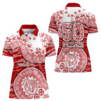 Gold Coast Suns NAIDOC Week 2026 Women Polo Shirt Australian Aboriginal Dot Art Dreamtime Pattern Style