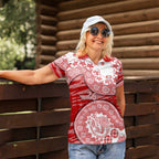 Gold Coast Suns NAIDOC Week 2026 Women Polo Shirt Australian Aboriginal Dot Art Dreamtime Pattern Style