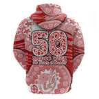 Gold Coast Suns NAIDOC Week 2026 Zip Hoodie Australian Aboriginal Dot Art Dreamtime Pattern Style