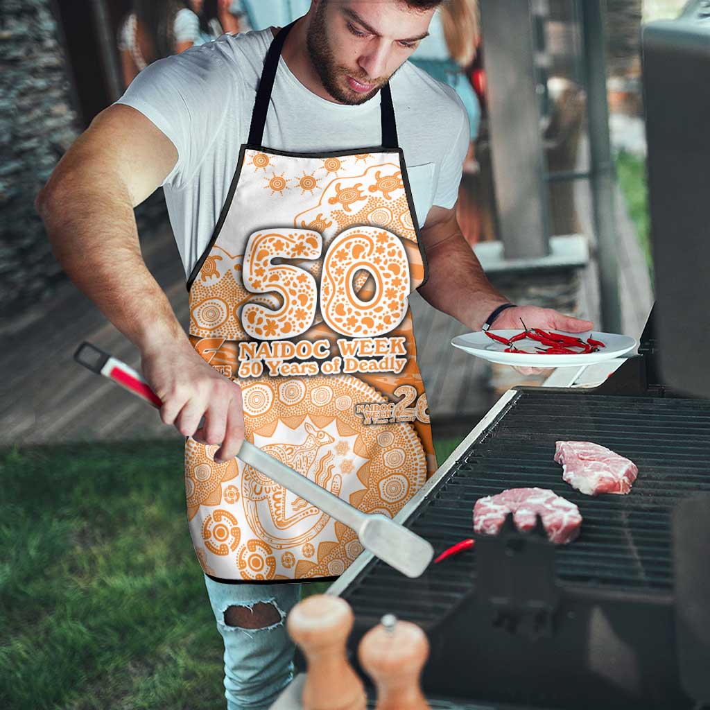 GWS Giants NAIDOC Week 2026 Apron Australian Aboriginal Dot Art Dreamtime Pattern Style