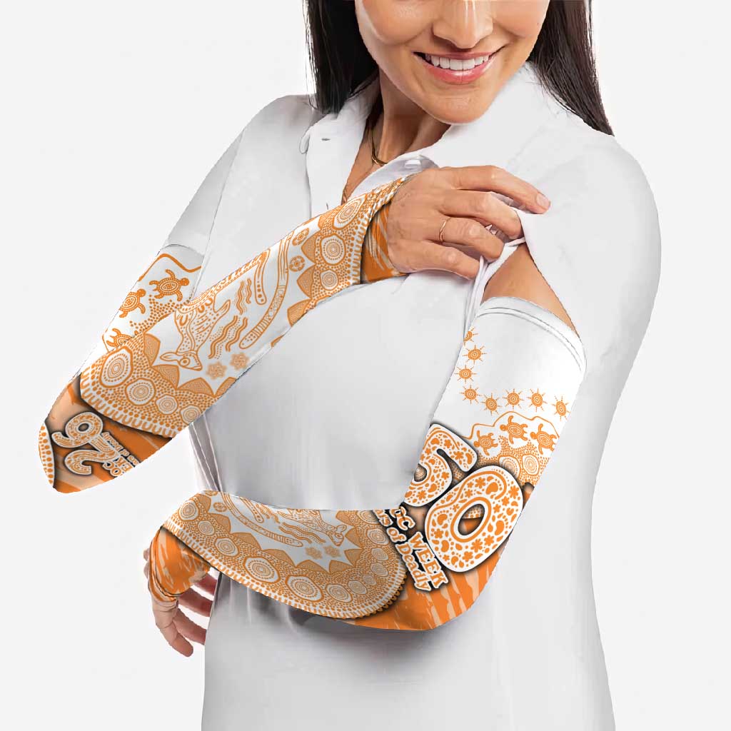 GWS Giants NAIDOC Week 2026 Arm Sleeves Australian Aboriginal Dot Art Dreamtime Pattern Style