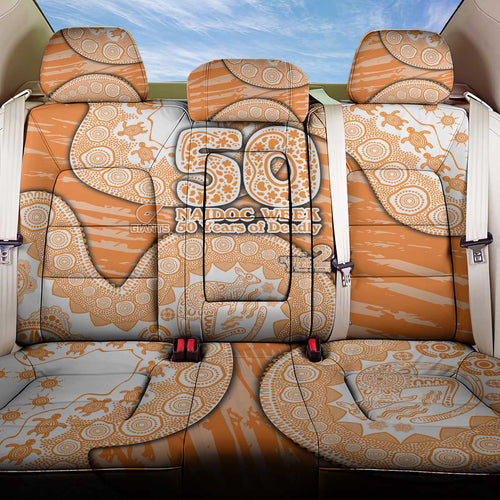 GWS Giants NAIDOC Week 2026 Back Car Seat Cover Australian Aboriginal Dot Art Dreamtime Pattern Style
