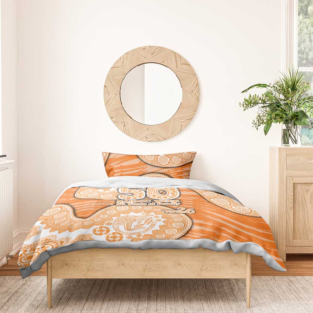 GWS Giants NAIDOC Week 2026 Bedding Set Australian Aboriginal Dot Art Dreamtime Pattern Style