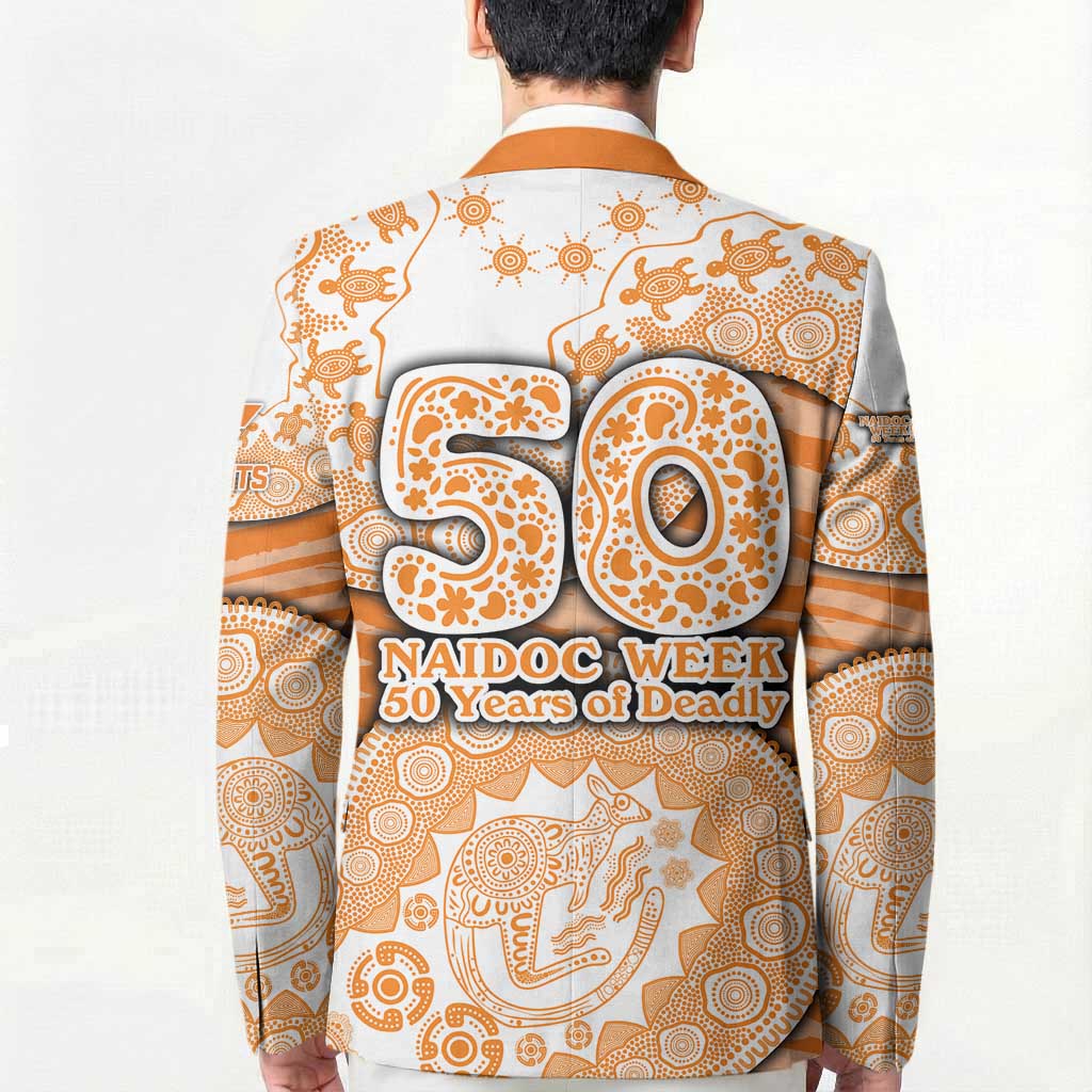 GWS Giants NAIDOC Week 2026 Blazer Australian Aboriginal Dot Art Dreamtime Pattern Style