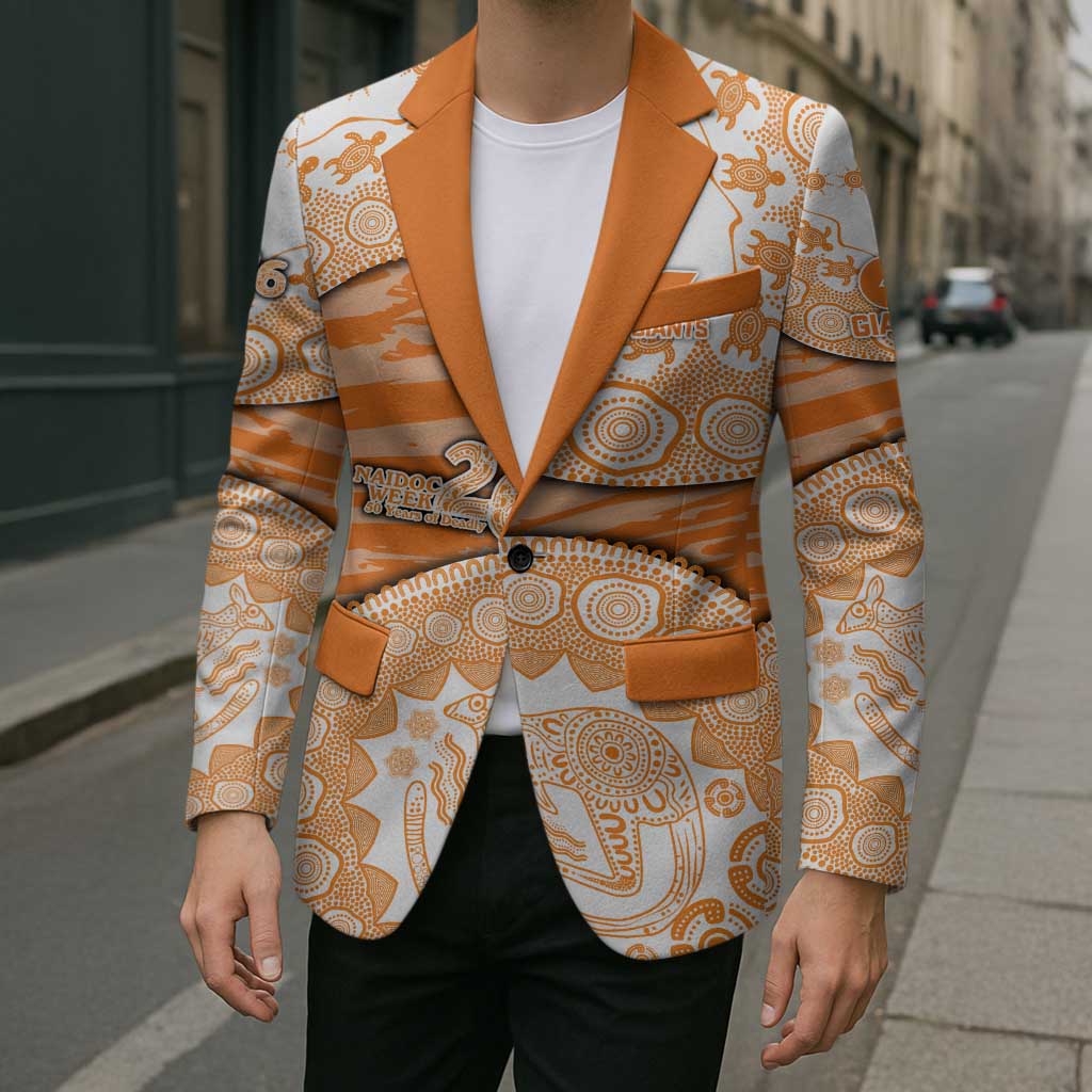 GWS Giants NAIDOC Week 2026 Blazer Australian Aboriginal Dot Art Dreamtime Pattern Style