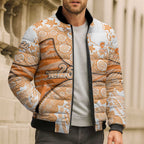 GWS Giants NAIDOC Week 2026 Bomber Puffer Jacket Australian Aboriginal Dot Art Dreamtime Pattern Style