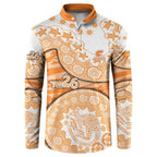 GWS Giants NAIDOC Week 2026 Button Sweatshirt Australian Aboriginal Dot Art Dreamtime Pattern Style