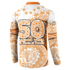 GWS Giants NAIDOC Week 2026 Button Sweatshirt Australian Aboriginal Dot Art Dreamtime Pattern Style