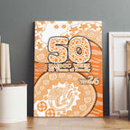 GWS Giants NAIDOC Week 2026 Canvas Wall Art Australian Aboriginal Dot Art Dreamtime Pattern Style