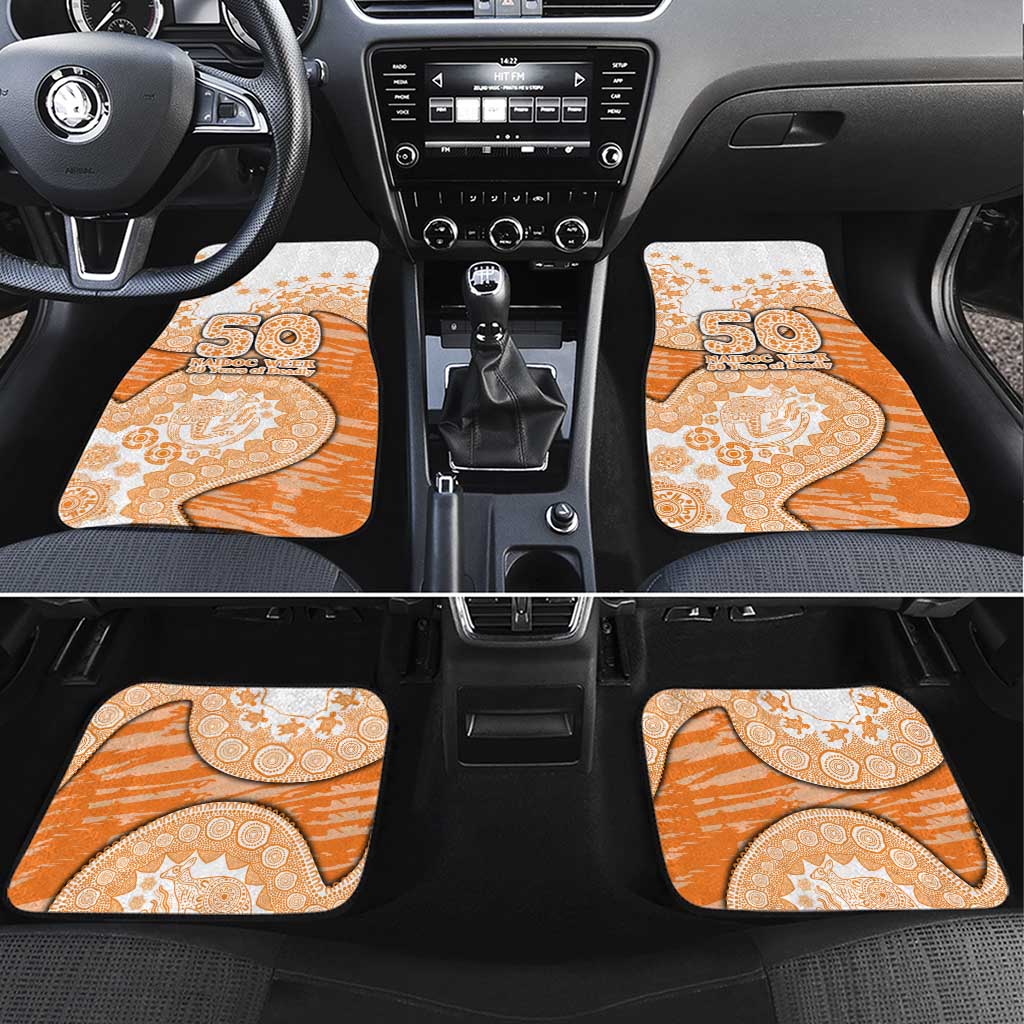 GWS Giants NAIDOC Week 2026 Car Mats Australian Aboriginal Dot Art Dreamtime Pattern Style