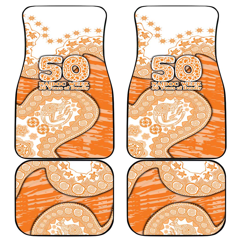 GWS Giants NAIDOC Week 2026 Car Mats Australian Aboriginal Dot Art Dreamtime Pattern Style