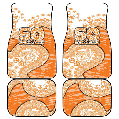 GWS Giants NAIDOC Week 2026 Car Mats Australian Aboriginal Dot Art Dreamtime Pattern Style