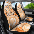GWS Giants NAIDOC Week 2026 Car Seat Cover Australian Aboriginal Dot Art Dreamtime Pattern Style