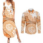 GWS Giants NAIDOC Week 2026 Couples Matching Summer Maxi Dress and Long Sleeve Button Shirt Australian Aboriginal Dot Art Dreamtime Pattern Style