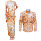 GWS Giants NAIDOC Week 2026 Couples Matching Tank Maxi Dress and Long Sleeve Button Shirt Australian Aboriginal Dot Art Dreamtime Pattern Style