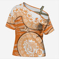 GWS Giants NAIDOC Week 2026 Cross Shoulder Shirt Australian Aboriginal Dot Art Dreamtime Pattern Style