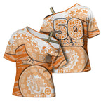 GWS Giants NAIDOC Week 2026 Cross Shoulder Shirt Australian Aboriginal Dot Art Dreamtime Pattern Style