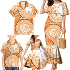 GWS Giants NAIDOC Week 2026 Family Matching Mermaid Dress and Hawaiian Shirt Australian Aboriginal Dot Art Dreamtime Pattern Style