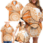 GWS Giants NAIDOC Week 2026 Family Matching Off Shoulder Short Dress and Hawaiian Shirt Australian Aboriginal Dot Art Dreamtime Pattern Style