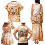GWS Giants NAIDOC Week 2026 Family Matching Tank Maxi Dress and Hawaiian Shirt Australian Aboriginal Dot Art Dreamtime Pattern Style