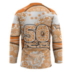 GWS Giants NAIDOC Week 2026 Hockey Jersey Australian Aboriginal Dot Art Dreamtime Pattern Style