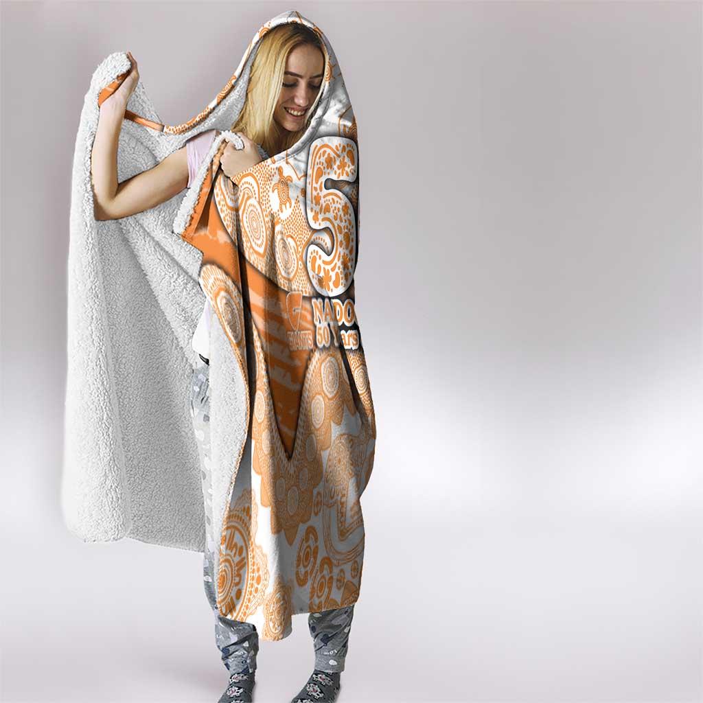 GWS Giants NAIDOC Week 2026 Hooded Blanket Australian Aboriginal Dot Art Dreamtime Pattern Style