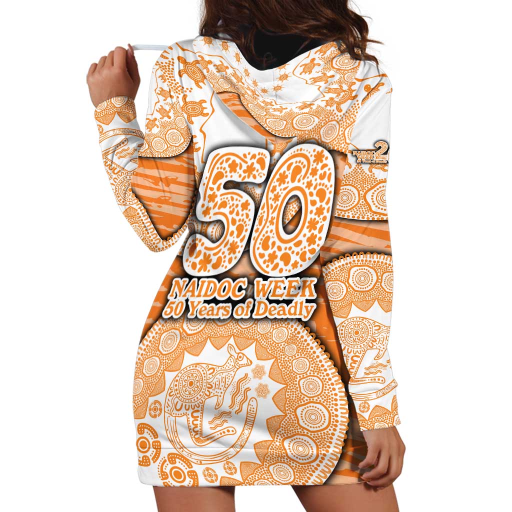 GWS Giants NAIDOC Week 2026 Hoodie Dress Australian Aboriginal Dot Art Dreamtime Pattern Style