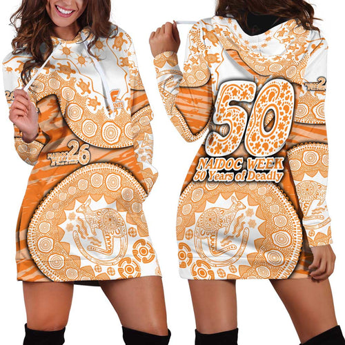 GWS Giants NAIDOC Week 2026 Hoodie Dress Australian Aboriginal Dot Art Dreamtime Pattern Style