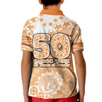 GWS Giants NAIDOC Week 2026 Kid Polo Shirt Australian Aboriginal Dot Art Dreamtime Pattern Style