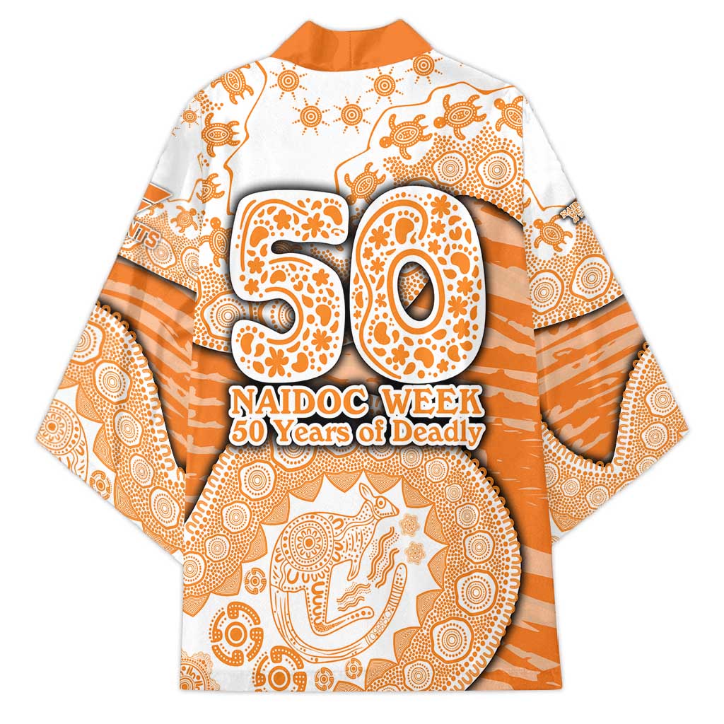 GWS Giants NAIDOC Week 2026 Kimono Australian Aboriginal Dot Art Dreamtime Pattern Style