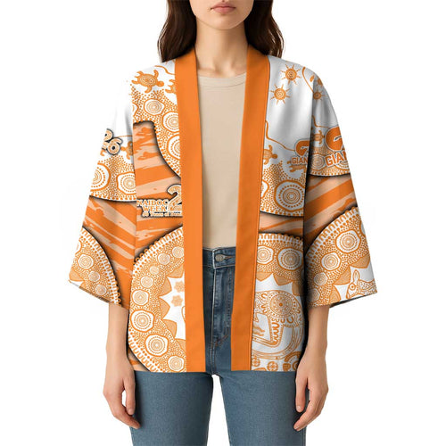 GWS Giants NAIDOC Week 2026 Kimono Australian Aboriginal Dot Art Dreamtime Pattern Style
