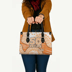 GWS Giants NAIDOC Week 2026 Leather Bag Australian Aboriginal Dot Art Dreamtime Pattern Style